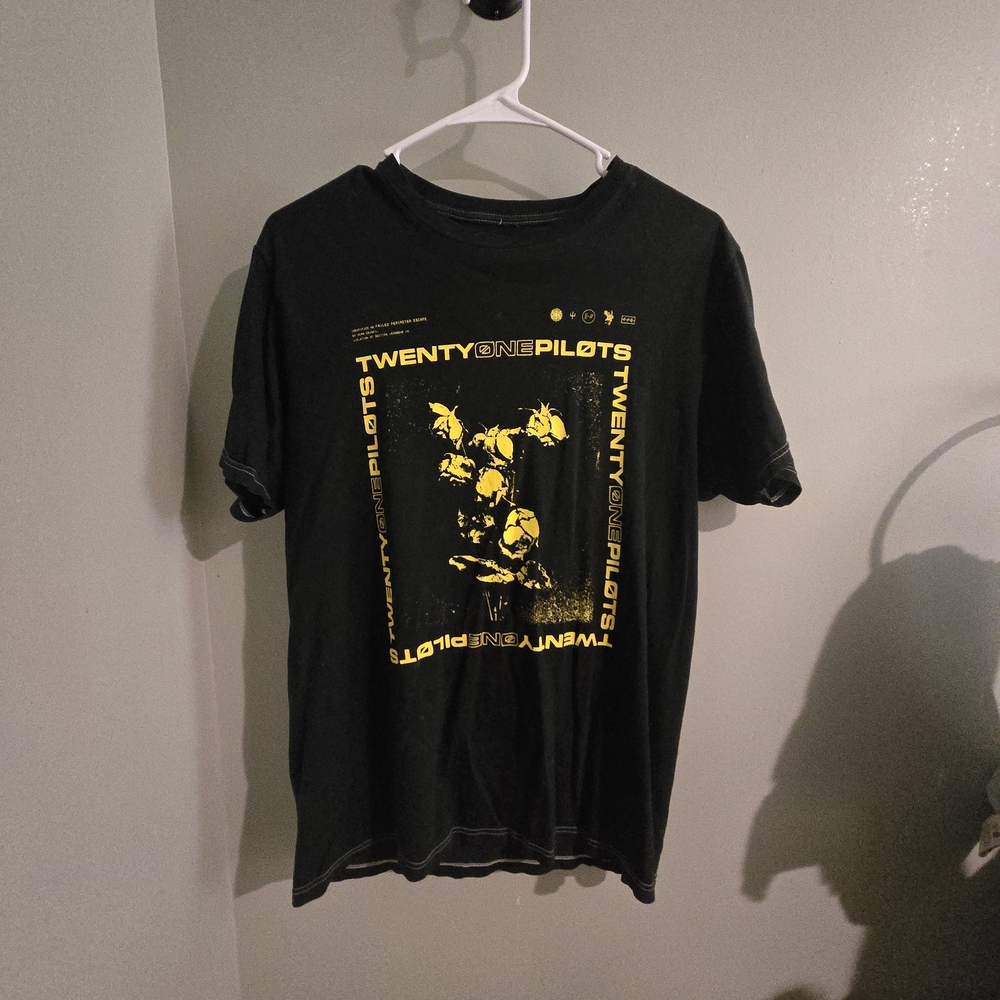 Black Twenty One Pilots Graphic T-Shirt